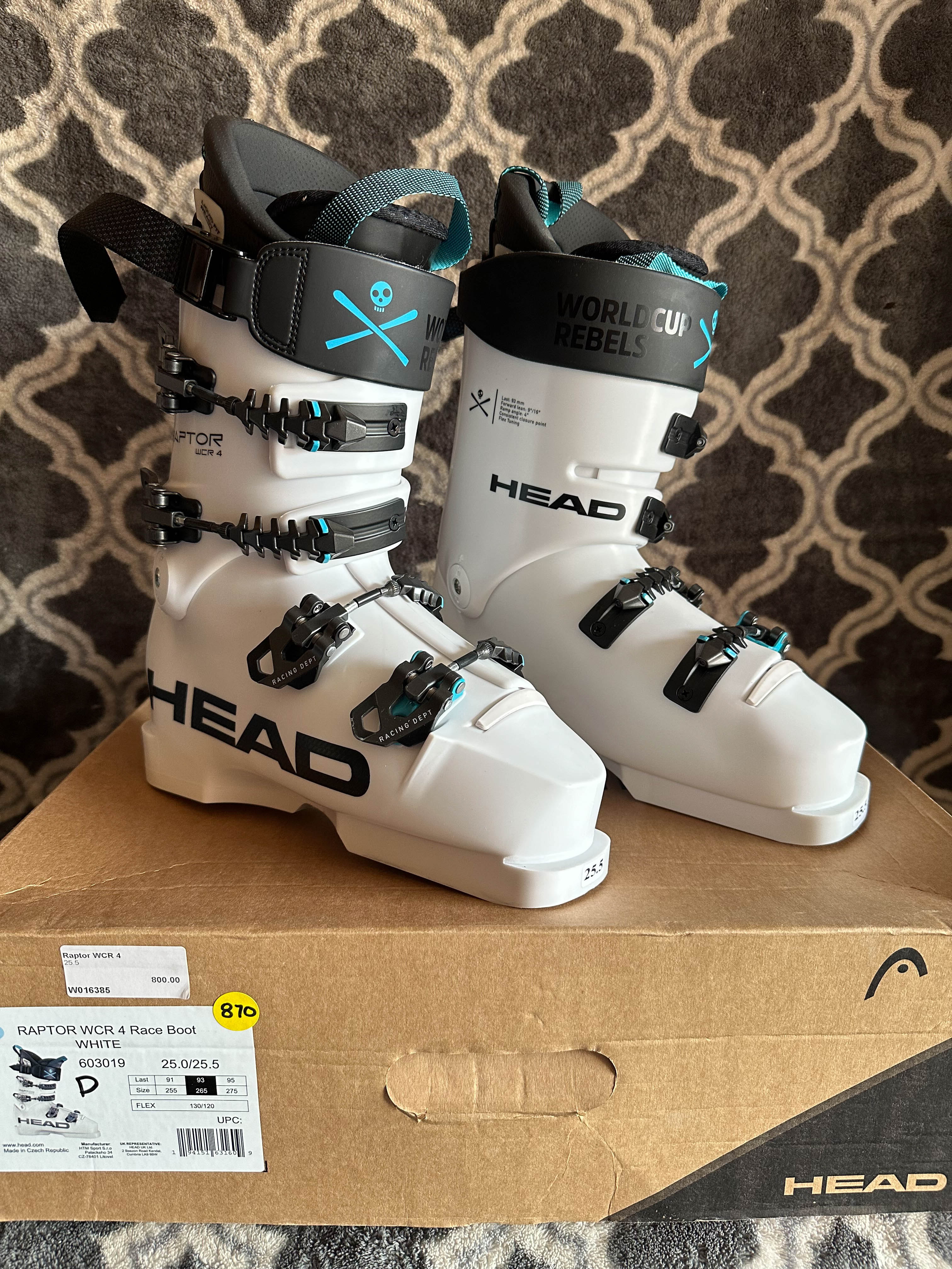 HEAD RAPTOR WCR 4 スキーブーツ 25-25.5 Head Raptor WCR 4 Ski Boots | Christy Sports