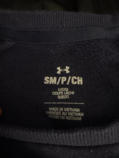 Navy Blue Under Armor Lacrosse Crew Neck
