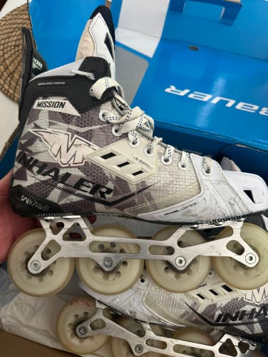 Used  Mission Inhaler WM01 Inline Skates Regular Width Size 9.5