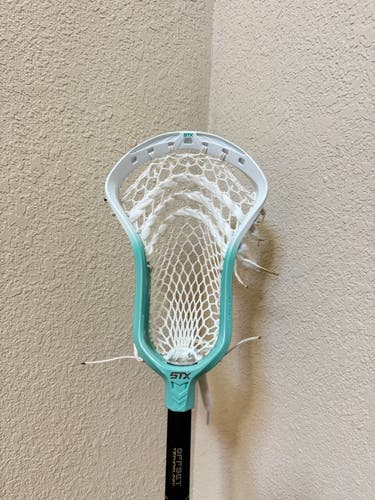 New Attack & Midfield STX Strung Surgeon 1K Head - Mint Fade!