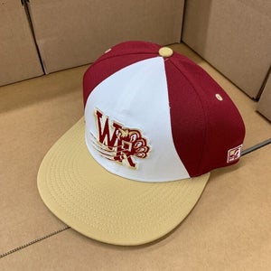 Wrestling Cougars 7 1/8 Fitted Maroon Red Hat Cap