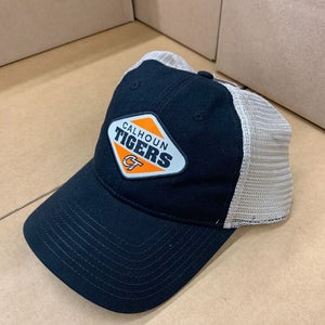 Calhoun Tigers Mesh Back Low Profile Hat Black Cap One Size
