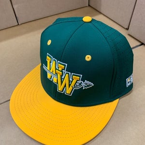 Warriors Fitted Structured Hat Cap Green Medium