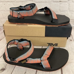 Teva 1004006 Original Universal Men's Sandal Atmosphere Carrot Blue Mirage US 12