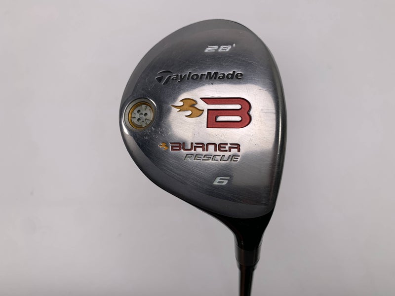TaylorMade Burner Rescue 2008 6 Hybrid 28* REAX 60g Senior Graphite Mens RH