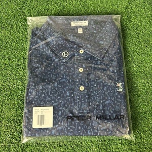 Scotty Cameron Polo Tour Rat Badlands Bluff Performance Jersey - 2XL Navy