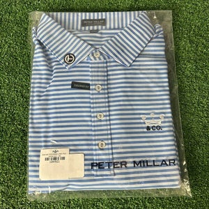 Scotty Cameron Crown and Co. Polo Shirt Hart Performance Jersey Marina Blue 2XL