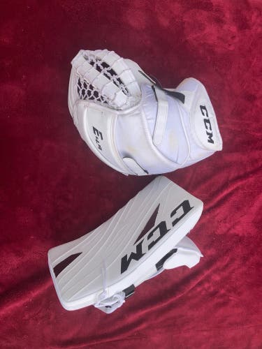 CCM E 4.9 Glove and Blocker