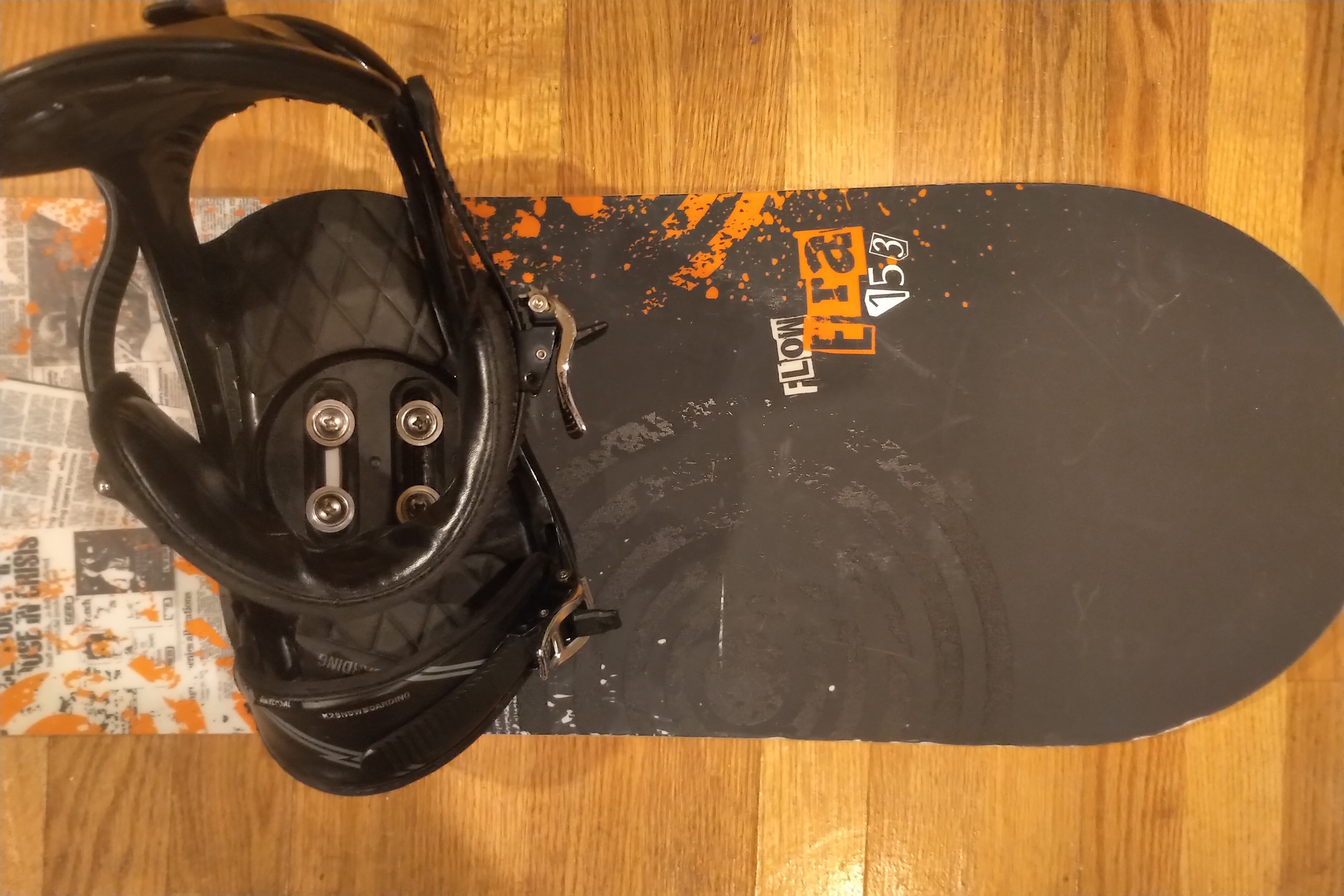 FLOW ERAボード ×Burton MISSION バイン セット ケース付 ウィンター 