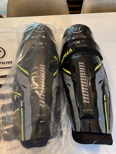 New Senior Warrior Alpha LX 30 14" Shin Pads