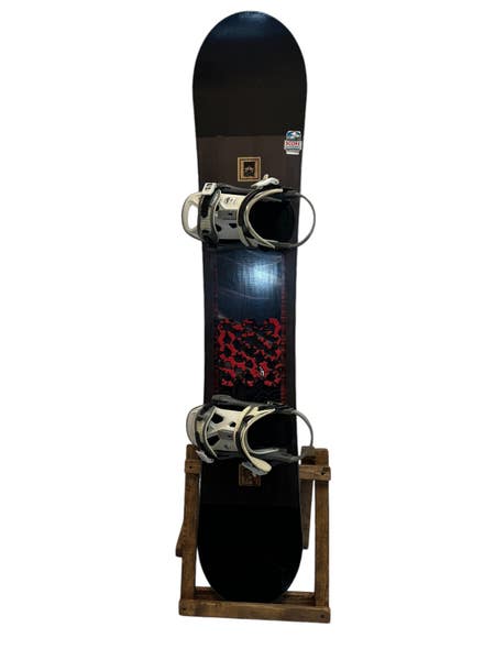 154cm Rome Reverb Rocker Snowboard W/ Arbor Hemlock Bindings