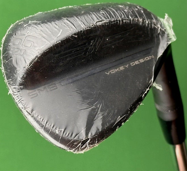 Titleist Vokey SM9 Jet Black Sand SW Wedge 56-12* D Grind Steel RH MINT! #87663