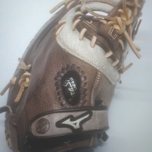Used Mizuno First Base Gxf Baseball Glove 12.5"