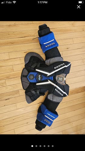 Used Vaughn Velocity V9 Pro Goalie Chest Protector