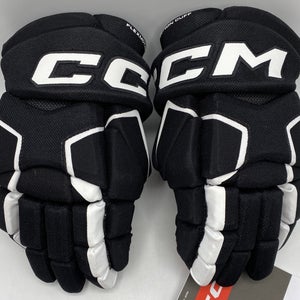 NEW CCM Tacks AS580 Gloves, Black/White, 12"