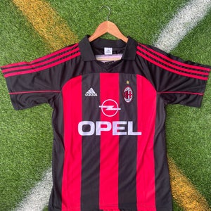 Ac Milan 2000/01 Home - Retro soccer Jersey