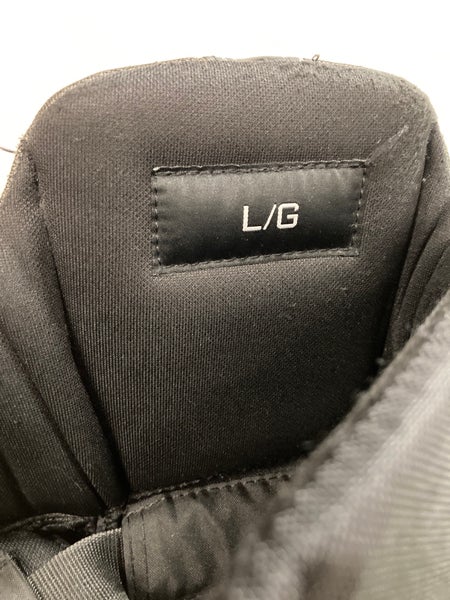 Black Used Junior Large Bauer Custom Pro Hockey Pants Pro Stock