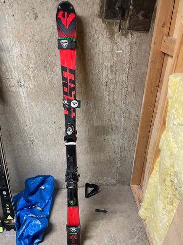 2024 Rossignol Hero FIS SL Skis With PX 18 Bindings