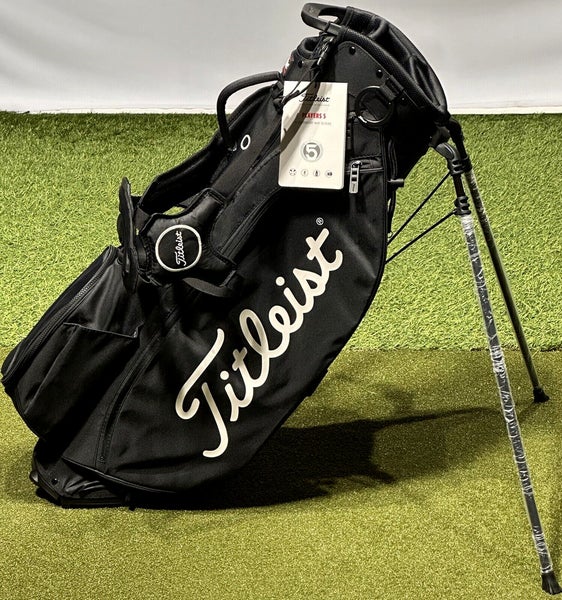 Titleist 2024 Players 5 Stand Carry Golf Bag TB23SX8 Black/White NEW #90596