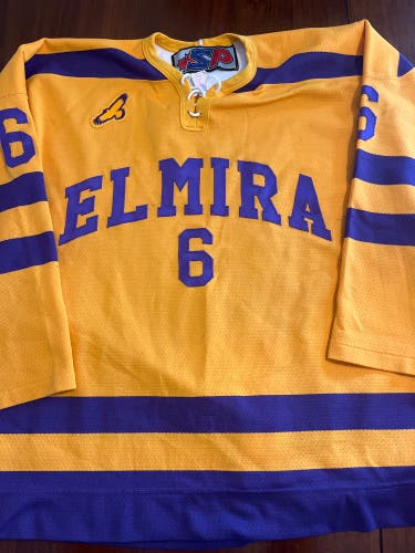 Elmira College Hockey Jersey #6
