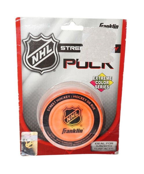 Vintage Franklin Sports Nhl Logo Extreme Color - Vinyl Street Hockey Puck 2014