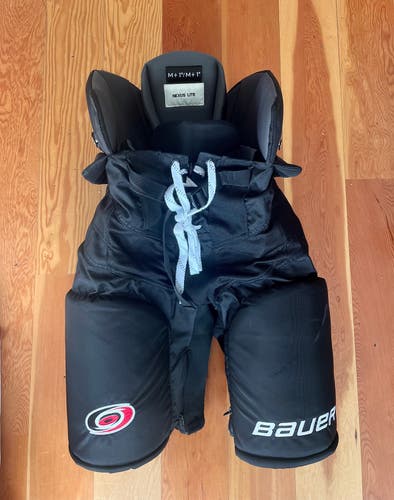 Carolina Hurricanes Bauer Nexus Lite Hockey Pants Pro Stock | Med + 1