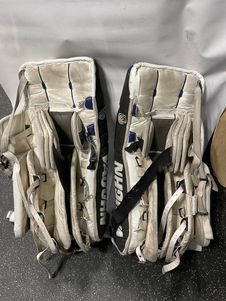 Used 36" Vaughn Velocity V2 Goalie Leg Pads