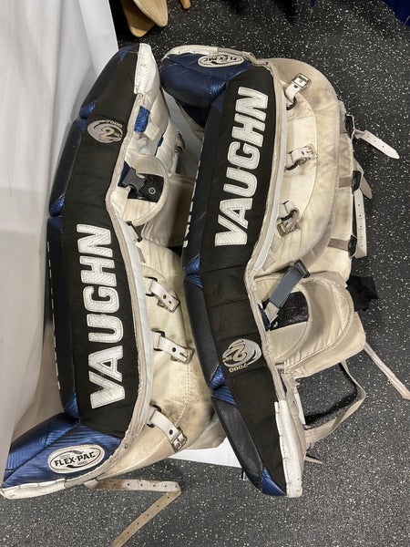 Used 36" Vaughn Velocity V2 Goalie Leg Pads
