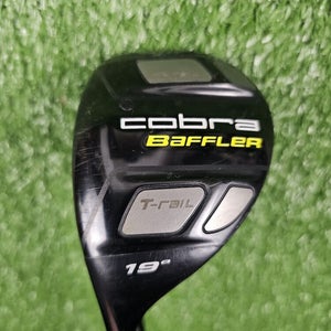 Cobra Baffler 3 Hybrid T-Rail 19° Left Handed Tour AD 65g Regular Graphite 40.5"