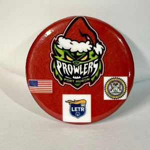 Port Huron Prowlers Hockey Christmas “Grinch” Pin
