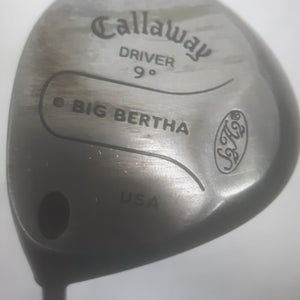 Used Men's Callaway Big Bertha Left Hand Driver 9 Loft