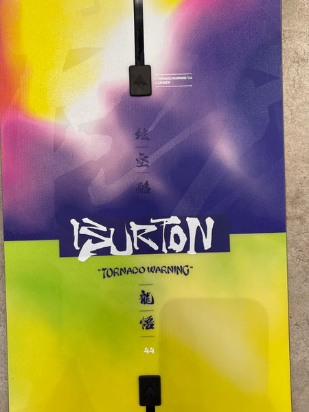 Like New 1st Gen Burton Tornado Warning- 144cm