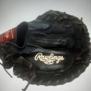 Used Rawlings Right Hand Throw Catcher's Premium Series Baseball Glove 32.5"
