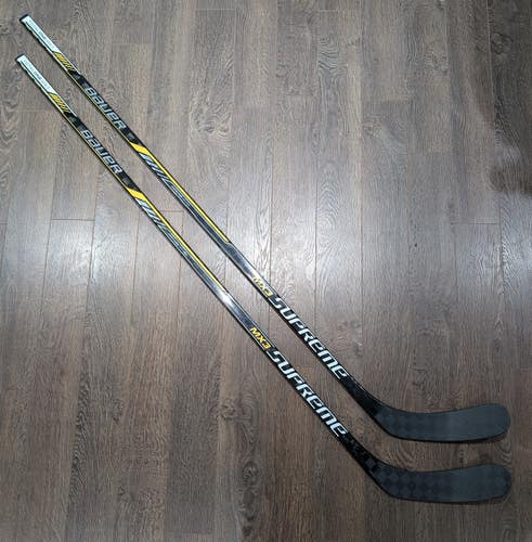 2 PACK LH Pro Stock Bauer Supreme MX3 82 Flex P92 Custom