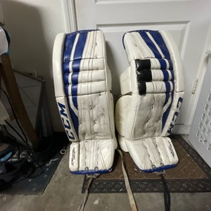 Ccm eflex 2 goalie pads 34+2