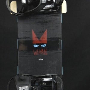 NEW K2 VANDAL SNOWBOARD SIZE 137 CM WITH SALOMON MEDIUM BINDINGS $499