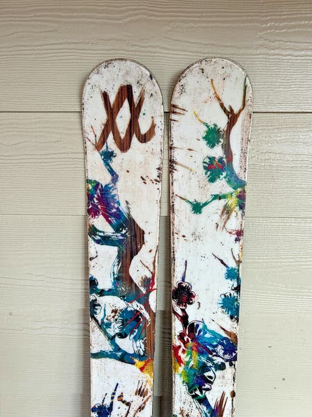 Volkl Kiku Womens Rocker Twin-Tip All-Mountain Powder Downhill