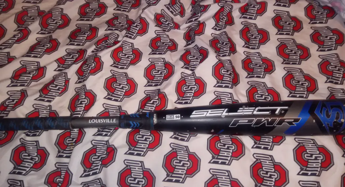 Used 2020 Louisville Slugger Select PWR BBCOR Certified Bat (-3) Hybrid 28 oz 31"