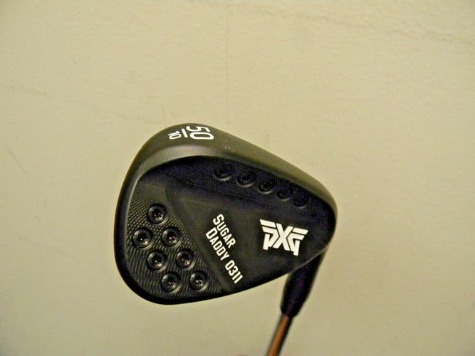 CLEAN PXG SUGAR DADDY MILLED 0311 BLACK 50* GAP WEDGE DYN GOLD 120 STIFF +1/2