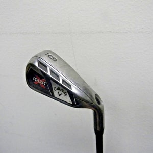 CALLAWAY RAZR X 6 IRON FACTORY GRAPHITE REGULAR FLEX