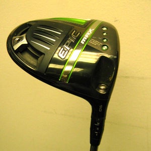 SUPER CLEAN CALLAWAY EPIC MAX LADIES 9* DRIVER RCH 40g LADIES FLEX W HC