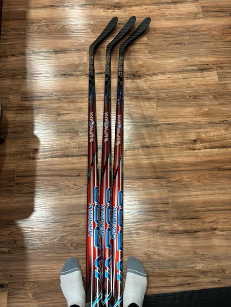 2 Pack New Team USA Custom Senior Bauer Right Handed P28 Pro Stock Vapor Hyperlite 2 Hockey Stick