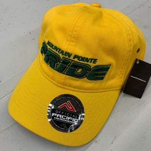 Mountain Pointe Pride Low Profile Cap Yellow One Size Adjustable Cotton Hat