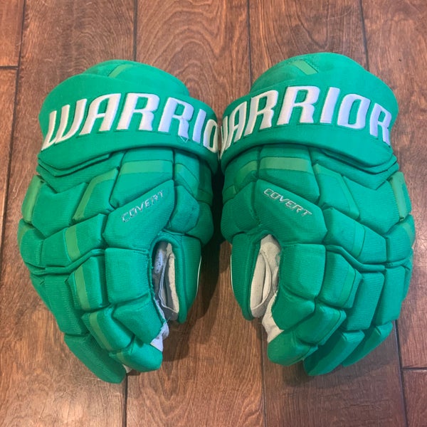 14" Toronto St. Pats Green Warrior Covert QRL Gloves *SERIOUS BUYERS ONLY - READ FULL DESCRIPTION*
