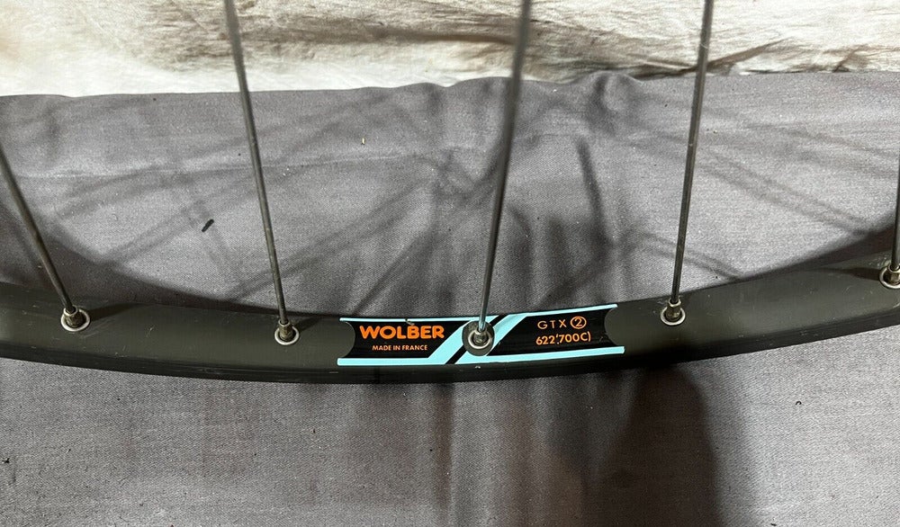 Wolber GtX 2 - Mavic 500/550 R.D. wheelset Clincher 1980s 32 Spokes