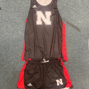 New Adidas Custom Nebraska Huskers Men's Track and Field Set
