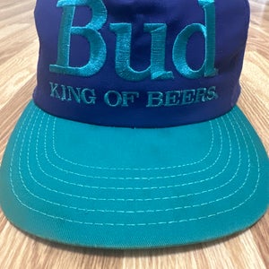 Vintage Bud “King of Beers” Snapback Hat