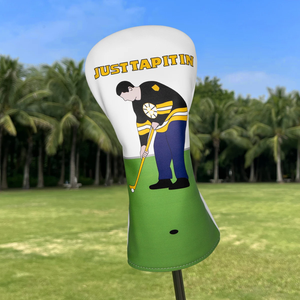 Just Tap It In Head Cover – Make Every Shot Count with a Smile! (Driver)