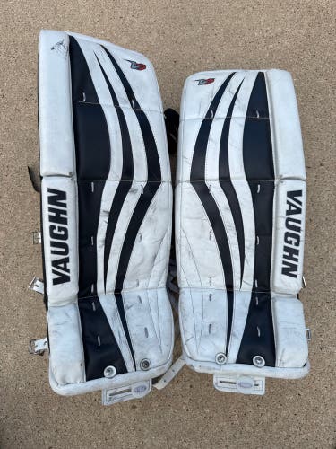 Used  Vaughn Velocity V7 Goalie Leg Pads
