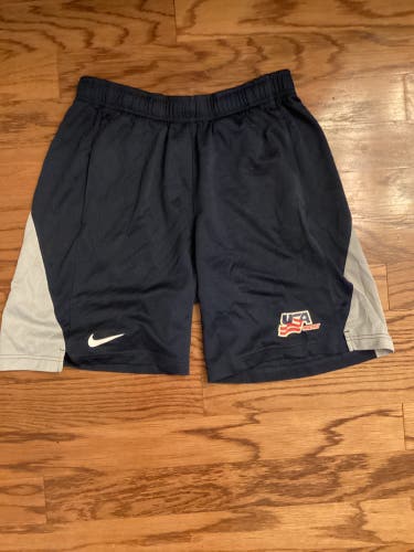 Blue USA Hockey Men's Nike Shorts